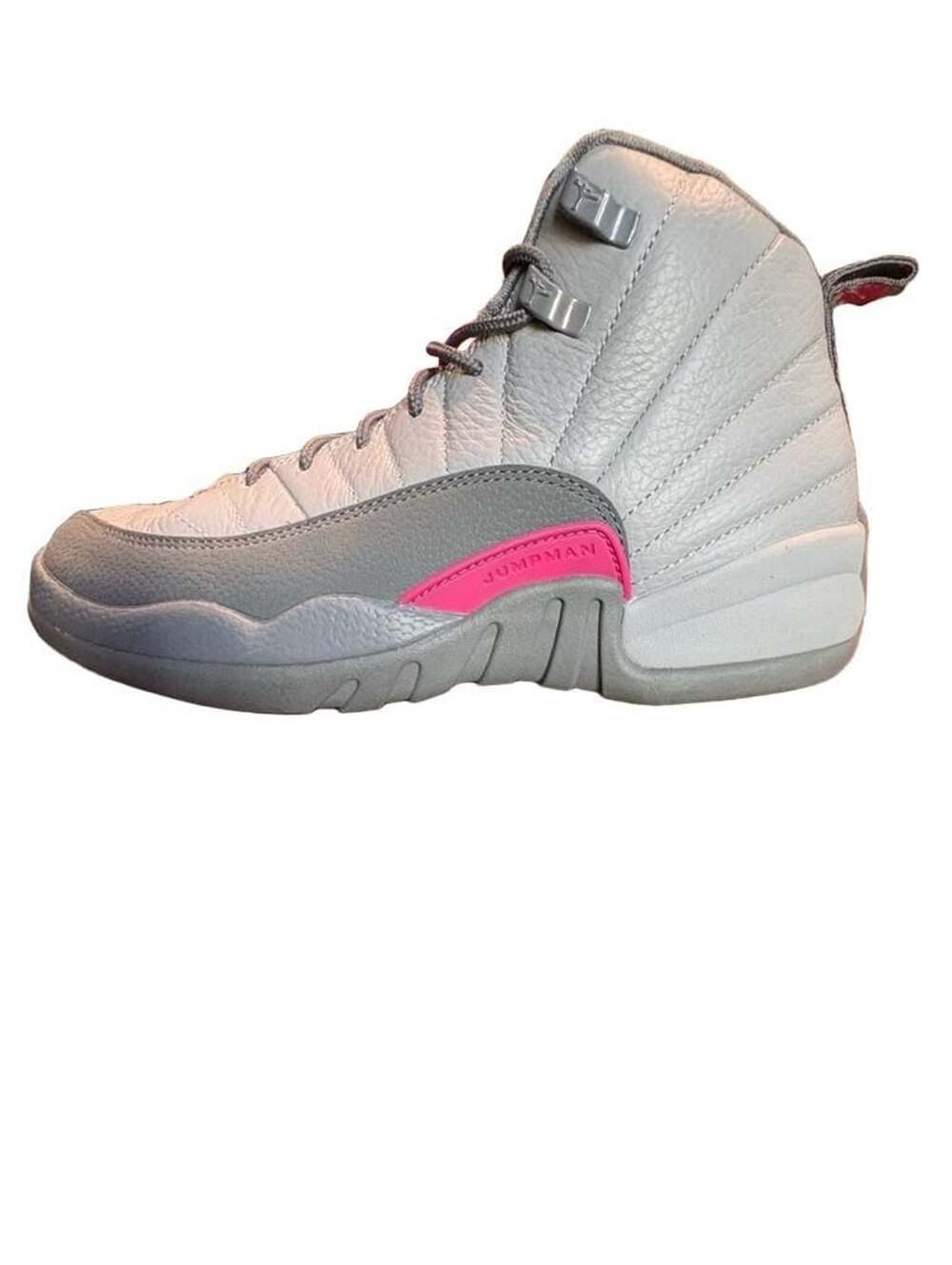 Nike Air Jordan 12 Retro GS Wolf Grey Vivid Pink
